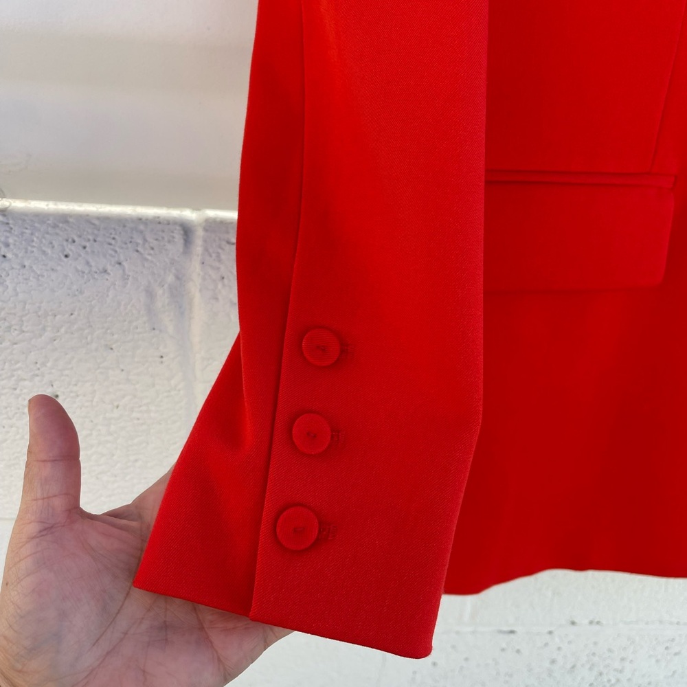 ❤️ Favorite Daughter “The Favorite Blazer “Red tailored blazer sold out color-xs - Picture 11 of 14